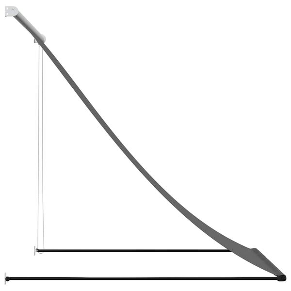 vidaXL Zatahovac&iacute; mark&yacute;za antracitov&aacute; 100 x 150 cm textil a ocel