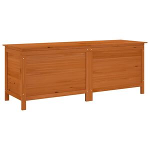 vidaXL Zahradn&iacute; &uacute;ložn&yacute; box hněd&yacute; 150x50x56,5 cm masivn&iacute; jedlov&eacute; dřevo