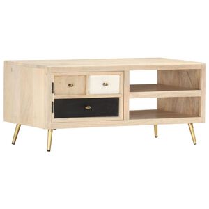 vidaXL Konferenčn&iacute; stolek 90 x 45 x 40 cm masivn&iacute; mangovn&iacute;kov&eacute; dřevo