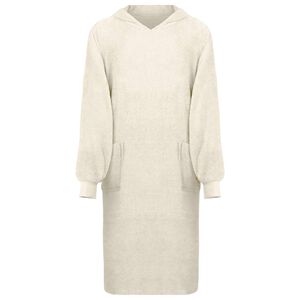 vidaXL Mikina s kapuc&iacute; KINN Kr&eacute;mov&aacute; XL Bavlna