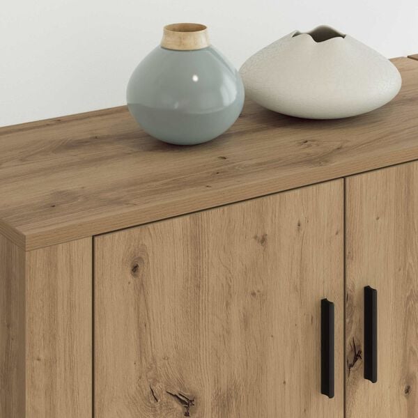 vidaXL N&aacute;stěnn&yacute; TV skř&iacute;ňov&yacute; set 2 pcs Artisanov&yacute; dub 80 x 34,5 x 40 cm