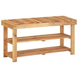 vidaXL Botn&iacute;k 90 x 32 x 46 cm masivn&iacute; ak&aacute;ciov&eacute; dřevo