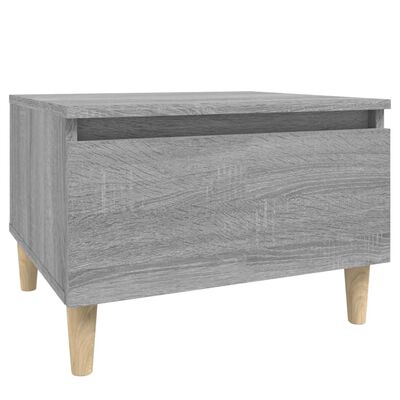 vidaXL Odkládací stolek šedý sonoma 50 x 46 x 35 cm kompozitní dřevo