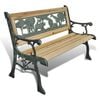 vidaXL Dětsk&aacute; zahradn&iacute; lavice 84 cm dřevěn&aacute;