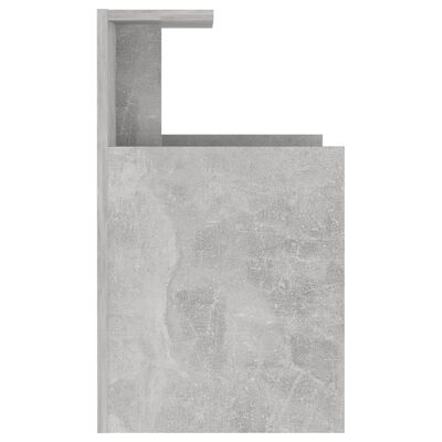 vidaXL Noční stolky 2 ks betonově šedé 40 x 35 x 60 cm dřevotříska