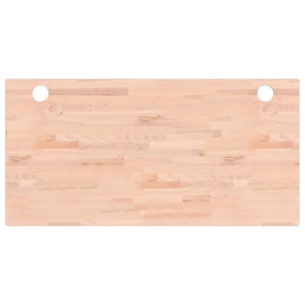 vidaXL Deska psacího stolu 110 x 55 x 2,5 cm masivní bukové dřevo