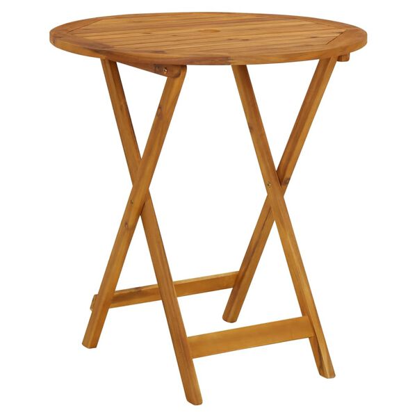 vidaXL 3d&iacute;ln&yacute; bistro set taupe textil a masivn&iacute; dřevo