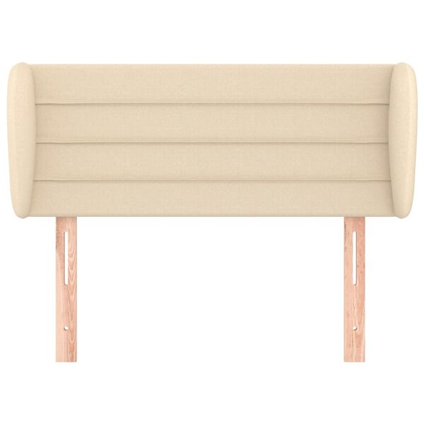 vidaXL Čelo postele typu u&scaron;&aacute;k kr&eacute;mov&eacute; 93x23x78/88 cm textil