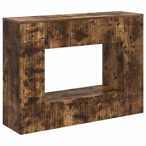 vidaXL Konzolov&yacute; stolek Uzen&yacute; Dub 101 x 29 x 74 cm Dřevěn&yacute; materi&aacute;l