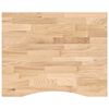 vidaXL Stoln&iacute; deska neo&scaron;etřen&eacute; 100x80x2,5 cm dub obd&eacute;ln&iacute;kov&yacute;