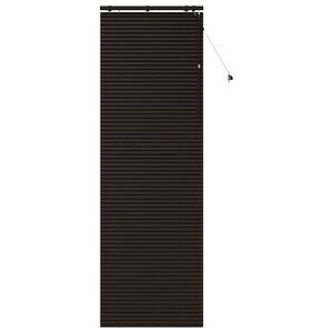 vidaXL Venet &scaron;koln&iacute; žaluzie Tmavě hněd&aacute; 70 x 250 cm 35 mm