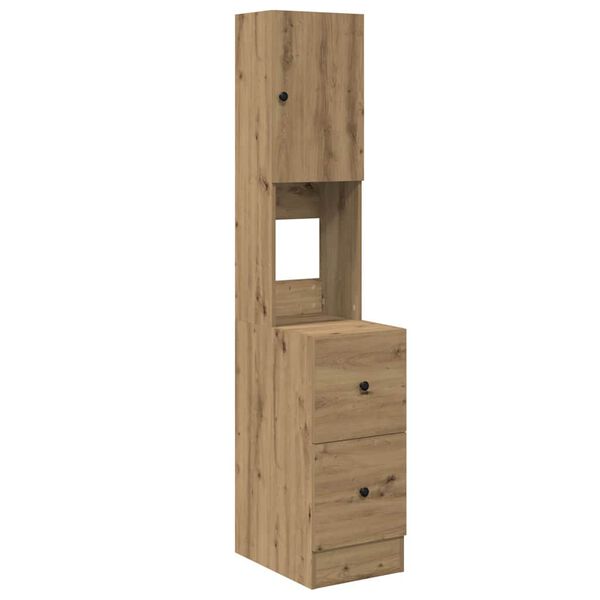 vidaXL Kuchyňsk&yacute; bufet se z&aacute;suvkou Artisanov&yacute; dub 32 x 50 x 180 cm