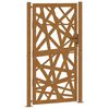 vidaXL Zahradn&iacute; branka 100 x 175 cm odoln&aacute; ocel, lehk&yacute; design