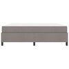 vidaXL Postel s boxspringem Taupe 180 x 200 cm textil