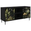vidaXL Televizn&iacute; skř&iacute;ň RHENEN 102 x 33 x 51 cm Čern&yacute; dub