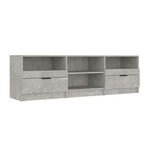 vidaXL TV skř&iacute;ňka betonově &scaron;ed&aacute; 150 x 33,5 x 45 cm kompozitn&iacute; dřevo