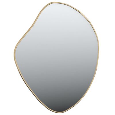 vidaXL Nástěnné zrcadlo zlaté 50 x 40 cm