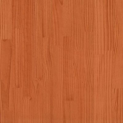 vidaXL Piknikový stůl voskově hnědý 105x134x75 cm masivní borové dřevo