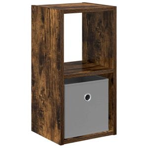 vidaXL Nočn&iacute; stolek Kouřov&yacute; dub 25,5 x 22 x 49,5 cm kompozitn&iacute; dřevo