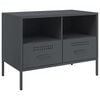 vidaXL TV skř&iacute;ňka antracitov&aacute; 68 x 39 x 50,5 cm ocel
