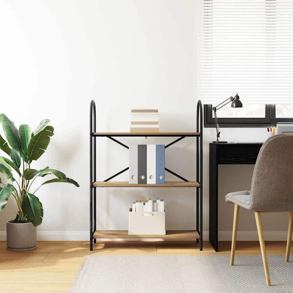 vidaXL Knihovna Artisanov&yacute; dub 80 x 30 x 109 cm Kompozitn&iacute; dřevo