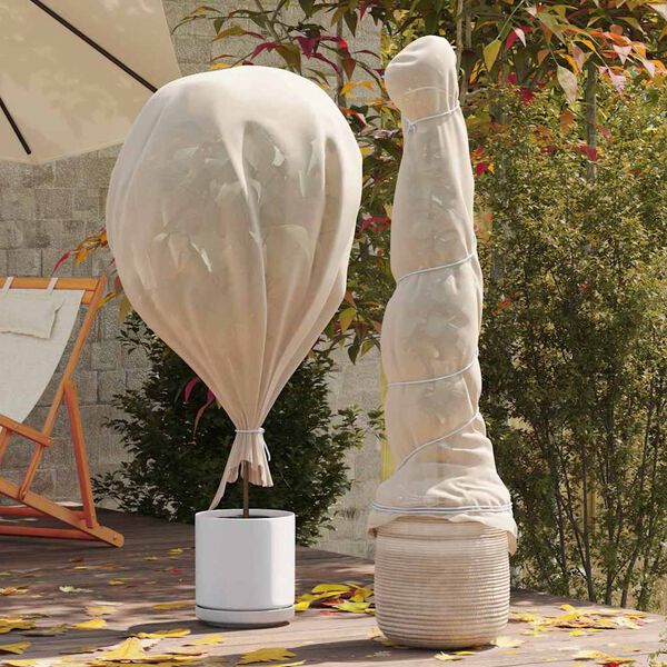 vidaXL Fleece pro ochranu rostlin před mrazem Béžová 20 x 3,2 m