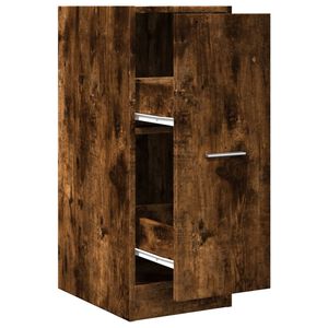 vidaXL Skř&iacute;ňka na l&eacute;ky kouřov&yacute; dub 30 x 41 x 77,5 cm kompozitn&iacute; dřevo