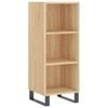 vidaXL Skříň highboard dub sonoma 34,5 x 34 x 180 cm kompozitní dřevo
