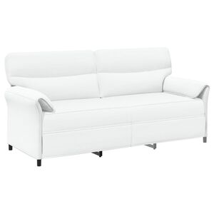 vidaXL 3-m&iacute;stn&eacute; sofa Pro 3 osobu B&iacute;l&aacute; 198 x 83 x 95 cm Textil
