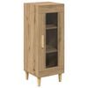vidaXL Serv&iacute;rovac&iacute; skř&iacute;ň Artisanov&yacute; dub 34,5 x 32,5 x 90 cm