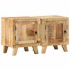 vidaXL Nočn&iacute; stolky 2 ks 40x32x46 cm masivn&iacute; hrub&eacute; mangovn&iacute;kov&eacute; dřevo