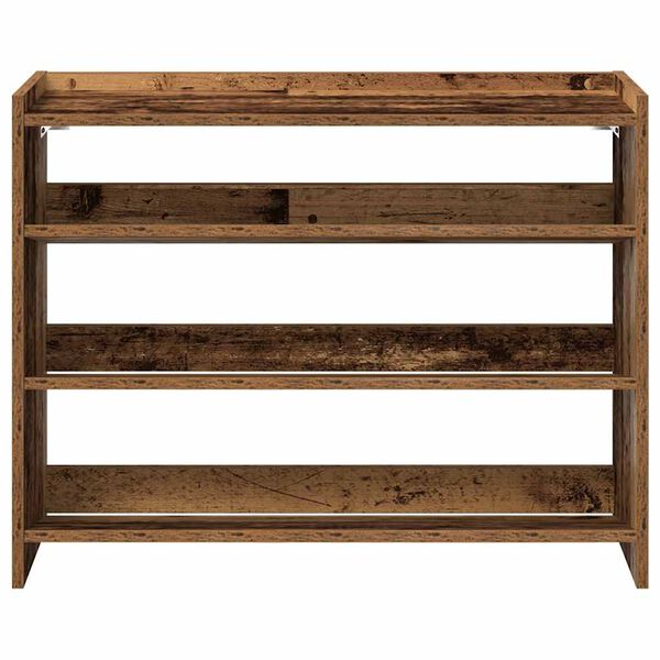 vidaXL Botn&iacute;k old wood 80x25x62 kompozitn&iacute; dřevo