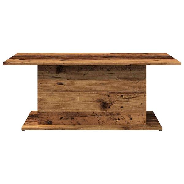vidaXL Konferenčn&iacute; stolek old wood 102 x 55,5 x 40 cm kompozitn&iacute; dřevo