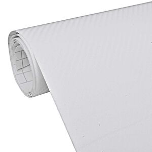vidaXL F&oacute;lie na auto 2 ks 3D b&iacute;l&eacute; 100 x 150 cm