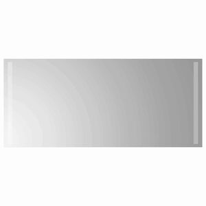vidaXL LED koupelnov&eacute; zrcadlo Transparentn&iacute; 90 x 40 cm tvrzen&eacute; sklo