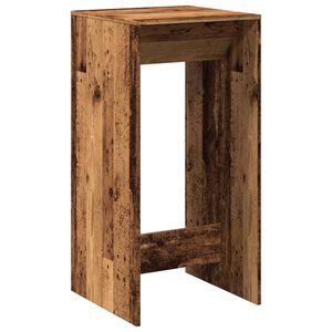 vidaXL Barov&yacute; stůl old wood 51 x 50 x 103,5 cm kompozitn&iacute; dřevo