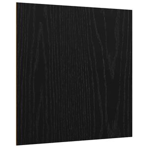vidaXL Dekoračn&iacute; panely 12 ks Čern&yacute; dub 30 x 30 x 0.27 cm