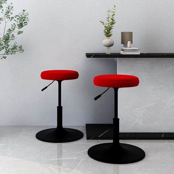 vidaXL J&iacute;deln&iacute; židle 2 ks v&iacute;nov&eacute; samet