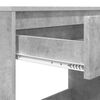 vidaXL Stůl Betonově &scaron;ed&aacute; 100 x 50 x 78 cm kompozitn&iacute; dřevo