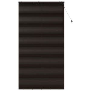 vidaXL Venet &scaron;koln&iacute; žaluzie Tmavě hněd&aacute; 125 x 250 cm 35 mm