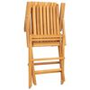 vidaXL Skl&aacute;dac&iacute; židle 8 ks 61x67x90 cm masivn&iacute; teak