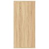vidaXL Knihovna/příborník dub sonoma 66x30x98 cm kompozitní dřevo
