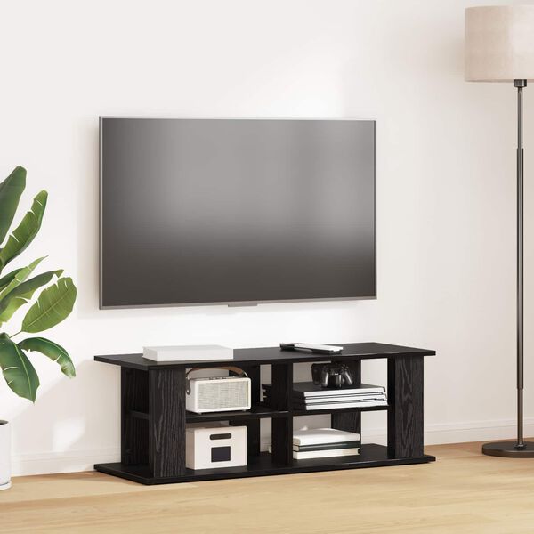 vidaXL Stojan na TV Čern&yacute; dub 96 x 35 x 33,5 cm