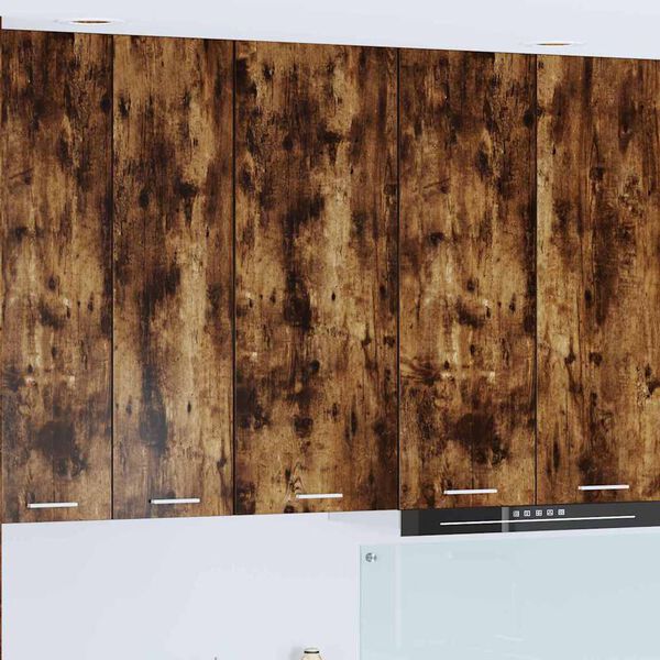 vidaXL Z&aacute;věsn&aacute; skř&iacute;ňka Kouřov&yacute; dub 40 x 31 x 100 cm kompozitn&iacute; dřevo