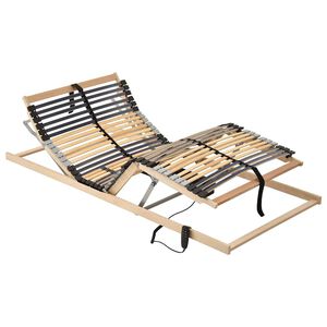 vidaXL Lamelov&yacute; ro&scaron;t Hněd&aacute; 70 x 190 cm Masivn&iacute; bukov&eacute; dřevo