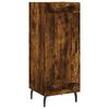 vidaXL Skř&iacute;ň highboard kouřov&yacute; dub 34,5 x 34 x 180 cm kompozitn&iacute; dřevo