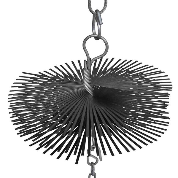 Kulat&yacute; kart&aacute;č na či&scaron;těn&iacute; kom&iacute;nů průměr 25 cm