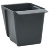 vidaXL Květinov&eacute; bedny pro euro palety 12 pcs &Scaron;ed&aacute; 13,5 x 9 x 9,5 cm