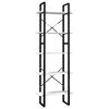 vidaXL Knihovna s 5 policemi b&iacute;l&aacute; 60 x 30 x 175 cm borov&eacute; dřevo