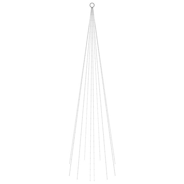 vidaXL V&aacute;nočn&iacute; stromek na stož&aacute;r 310 modr&yacute;ch LED diod 300 cm